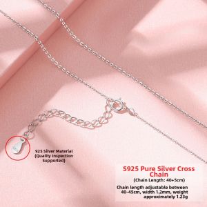 OUGUI | Simple 999 Sterling Silver Necklace