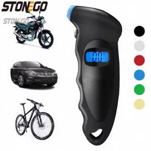 Máy Đo Áp Suất Lốp Kỹ Thuật Số 0-150 PSI Có Đèn Nền Hệ Thống Giám Sát Áp Suất Lốp Ô Tô Độ Chính Xác Cao