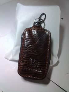 Gantungan kunci mobil / Gantungan kunci kulit elegan