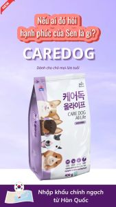 Thức ăn hạt CAREDOG cho chó mọi lứa tuổi bổ sung dinh dưỡng đầy đủ cho thú cưng - Bibopetcare