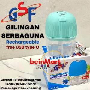 CHOPPER BLENDER Bumbu Dapur Blender Kapsul GSF 626 Serbaguna Blender Mini Kitchenware