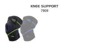 Đai bó bảo vệ đầu gối AOLIKES A-7909 đệm Silicone nẹp lò xo hỗ trợ khớp gối pressurized knee support