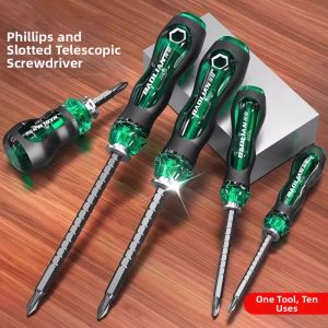 NAIFUNA | Retractable Multi-use Slotted and Crosshead Screwdriver Set