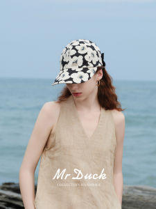 Mr DUCK | Commute Large Brim UV Protection Hat Show Small Face Effect
