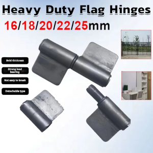 1PC Detachable Hinge Cylindrical Hinge Welding Hinge Flag Hinge Gate Hinges Bisagra (16-30mm)