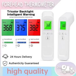 Forehead Thermometer LCD Digital Infrared Fever Alarm Non-contact Electronic Medical Thermometer