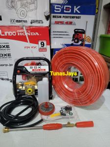 Steam Portable Sprayer 4Tak&2Tak+Selang 100Meter+Gulungan