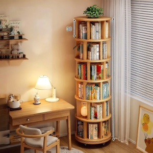 Rotatable Mobile Bedside Cabinet