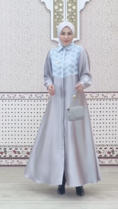 MDLY baju gamis wanita/Gamis Lebaran/Gamis Premium Silk/Haruna Dress VOL.2 By Mdly