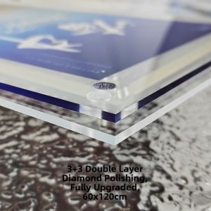 RUIKELAIXIANG | Acrylic Double Layer Display Frame