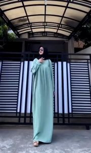 Gamis Lebaran 2024: Menyuguhkan Keindahan dengan Gamis Cringkel Dress Premium