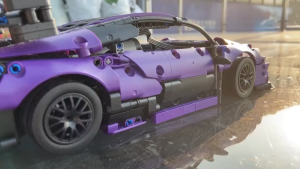 Xe Đua Lắp Ráp Tương Thích LEGO – Mô Hình Aston Martin Bugatti V12 Concept Ferrari – Đồ Chơi Điều Khiển Từ Xa