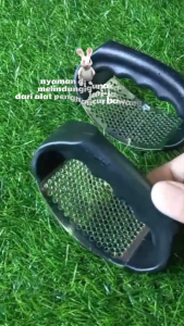 [BISA COD] Penghancur Penghalus Bawang Putih Stainless Steel - Garlic Press Chopper - Mudah Digunakan & Cepat