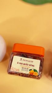 Ô Mai (Xí Muội) Quất Gừng - Vị Chua Ngọt Dẻo