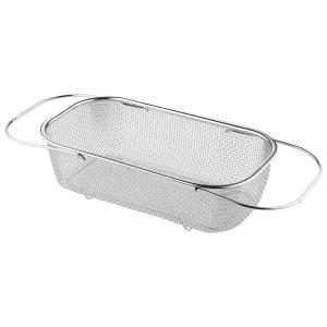 onlycook | Stainless Steel Adjustable Drain Basket Dishware Storage