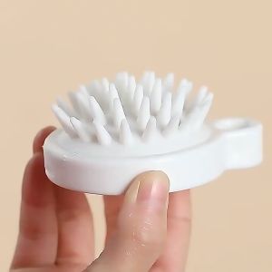 La Cucina Silicone Shampoo Brush Hair Cleaning Comb Mini Head Meridian Massage Artifact Scalp Massage