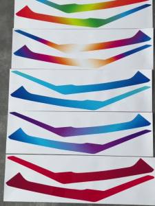 For Honda PCX 160 Headlight Reflective Vinyl Sticker Custom Decorative Decal Motorcycles Modification Accessories