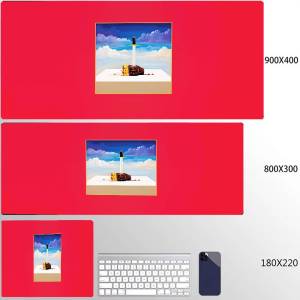 Bandai | Tấm Lót Chuột Album Lớn Chống Trượt Dành Cho Văn Phòng Và Chơi Game Tấm Đệm Lót Cạnh Cao Su Dày Dành Cho Sinh Viên Và Nhà Văn