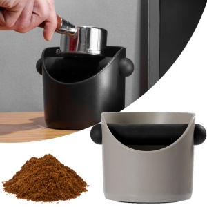 Coffee Grounds Powder Bucket Home Espresso Machine Handle Knockbox Container Organizer Abs Dregs Slot Waste Dregs Recycling Bin
