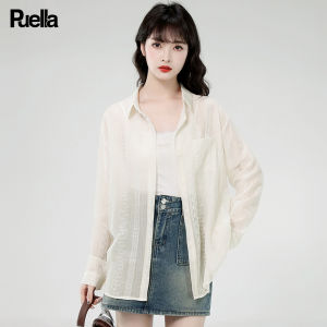 puella | Bộ Áo Không T Tay Chống Nắng Ren Pháp