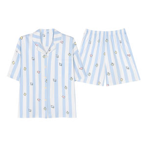 Bộ đồ ngủ nữ MiiOW làm bằng vải cotton rộng rãi có đệm ngực thoải mái