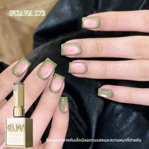 4 สี 15 มล. เจลทาเล็บแบบแคทอายยอดนิยมใหม่ เจลทาเล็บกึ่งถาวรสำหรับตกแต่งเล็บ แช่ล้างออกได้ด้วยแสงยูวีและแอลอีดี สำหรับร้านทำเล็บและทำเองที่บ้าน