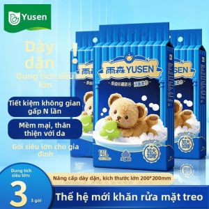 Rain Forest | Khăn Giấy Mềm Dày Không Gây Irritation Khăn Mặt Gấp Ba