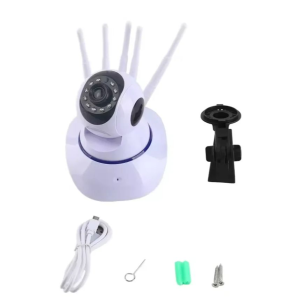 กล้องวงจรปิดไร้สาย 2.4G WIFI IP สำหรับบ้านอัจฉริยะ รองรับเสียงสองทาง หมุนได้ 1080P กล้องรักษาความปลอดภัยภายในอาคาร กล้องวงจรปิดสำหรับดูแลเด็ก