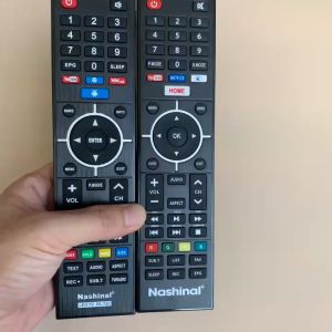 Điều khiển tivi Nashinal chính hãng các dòng Androi TV LED/Smart Remote nashinal LED TV PA-720 - Hàng mới 100% Tặng kèm pin