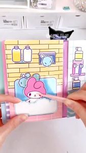 DIY Stationery Quiet Book Anime Peripheral Toys Anti-Stress Children Stress Quiet Book Toys Gifts