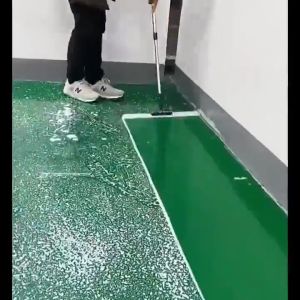 GREENER สีทาพื้นปูน สีทาพื้น สูตรใหม่ 3in1 สีอีพ็อกซี่ ปลอดสารพิษ ทําความสะอาดง่าย มีหลายสีให้เลือก