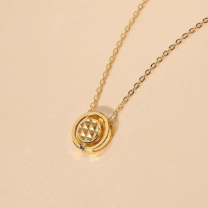 Chow Sang Sang 周生生 MINTYGREEN Glow 999 Price-by-Weight 3.74g Pure Gold Necklace 47cm 94566U