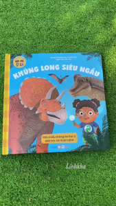 Sách bìa và trang cứng - Nhà thám hiểm nhí - Khủng Long Siêu Ngầu - Tân VIệt Books.