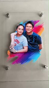 ภาพพิมพ์อะคริลิคพร้อมหมุดลอยฟรี‼️ (ไม่ใช่สติ้กเกอร์) กรุณาส่งรายละเอียดก่อนสั่งซื้อนะคะ