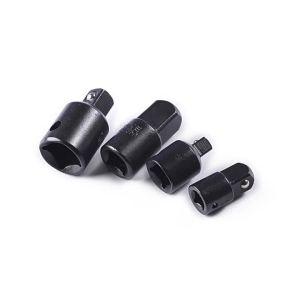 4pcs Impact Socket Adapter 1/4" 3/8" 1/2" Impact Driver Conversions Conversion Socket Reducer Locking Socket Adapter Set