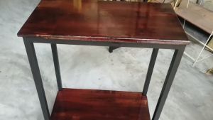 ชั้นวางของ ชั้นวางไม้ คุณภาพดี ทำจากไม้แท้ จัดเก็บห้องให้เป็นระเบียบ แข็งแรงดีไซต์สวย พร้อมส่ง ชั้นไม้วางของโครงเหล็ก MT081