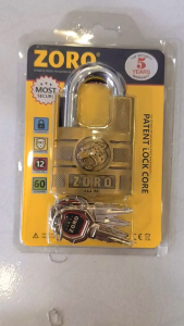 Ổ Khóa 6P Chống Cắt ZORO Đầu Báo - Hàng Chính Hãng