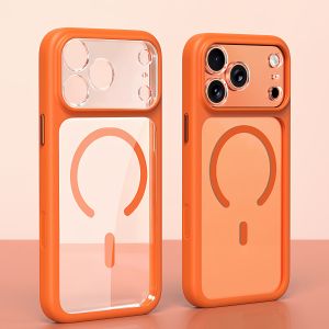 OUXUAN | Full Camera Protection Anti-drop Transparent Magnetic iPhone 17 Pro Max Shell