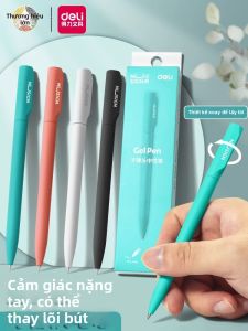deli | Bút Kim Loại Mỏng Sáng Tạo Có Thể Quay