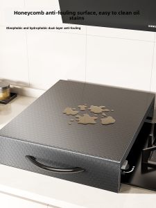 B&W | Storage Shelf for Pots and Cooking Prep Space-Saving