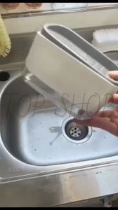 TOP SHOP Soap Dispenser Kitchen Press-Type Dishwashing Liquid Box Cleaning Kitchen Detergent