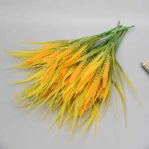 Plastic Rice Crop Fake Barley Ear Decorative Props Simulation Flower Home Decoration Country Style Single Stem Mixed Flowers