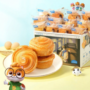 Three Squirrels | Healthy Breakfast Hand-Torn Bread 1kg