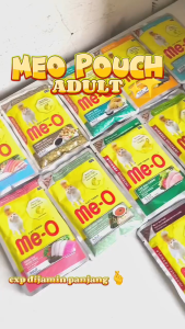 Meo pouch 80gr makanan kucing basah me-o sobek saset