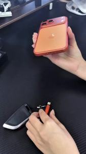 Mini Lighter Cigarette Lighter Type C USB C Mini Portable Auto Shut Off Windproof For Outdoor Travel Safety Adapter