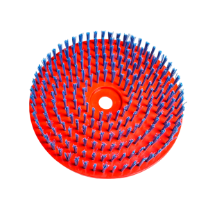 1Pc Lawn Mower Deck Cleaning Brush Round Replacement Brush Head for Grass Removal/Yard Cleaning Garden Tool Accessories