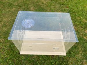 Acrylic Foldable Oxygen Cabin Full Transparent for Cats Dogs Pet Fog Box Special Use Pet Cage for Other Rodents Pet Supplies