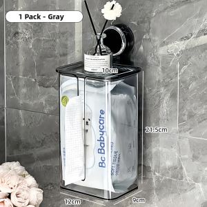 Wall-mounted Disposable Mask Storage Box