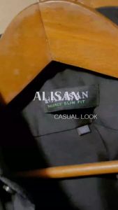 KEMEJA ALISAN JUMBO POLOS LENGAN PANJANG REGULER