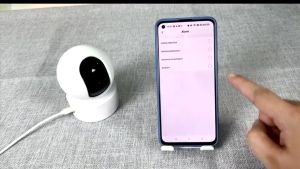 Chunhee CCTV Camera Wifi Connect To Cellphone With Voice 1080P HD Home Security Cameras Indoor Tuya